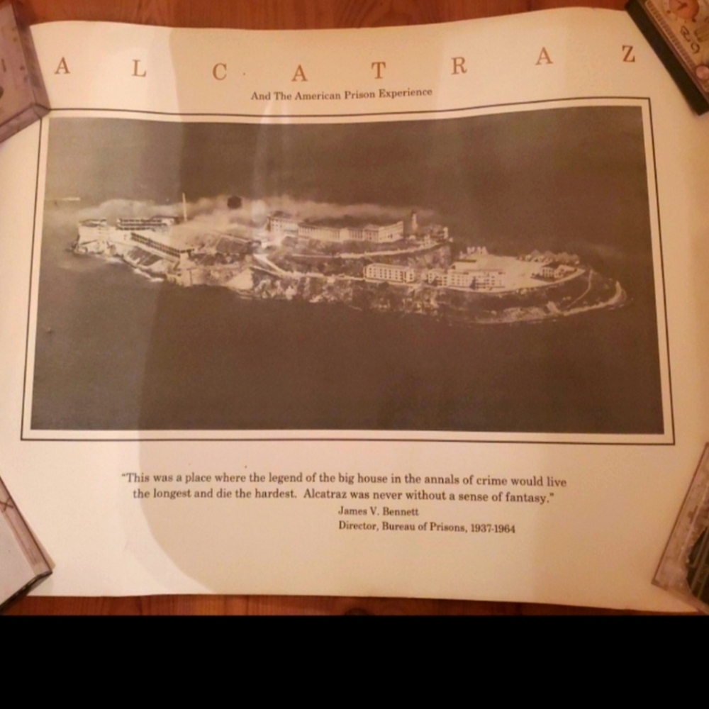 Alcatraz And The American Prison Experience Poster 18x24